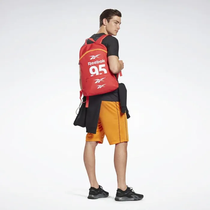 Bags and Backpacks MensWomens Reebok Workout Ready Follow Graphic Backpack Instinct Red