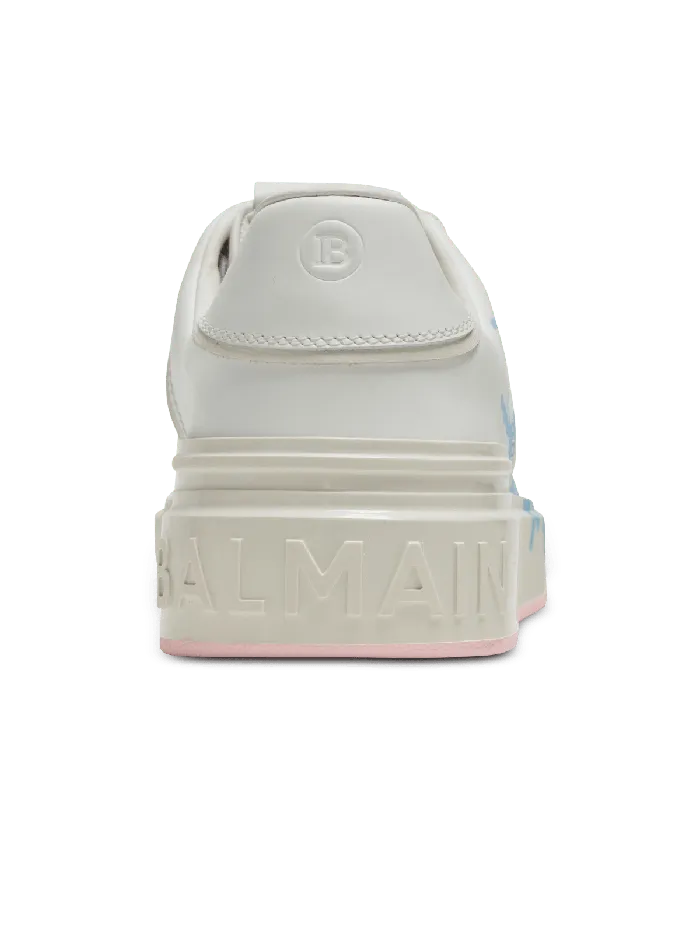 Balmain BCourt Leather Sneakers White Women Sneakers