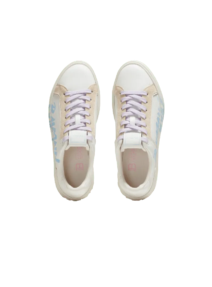 Balmain BCourt Leather Sneakers White Women Sneakers
