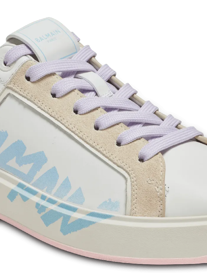 Balmain BCourt Leather Sneakers White Women Sneakers