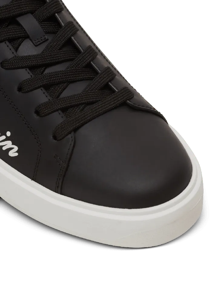 Balmain BCourt Signature Calfskin Sneakers Black Men Sneakers