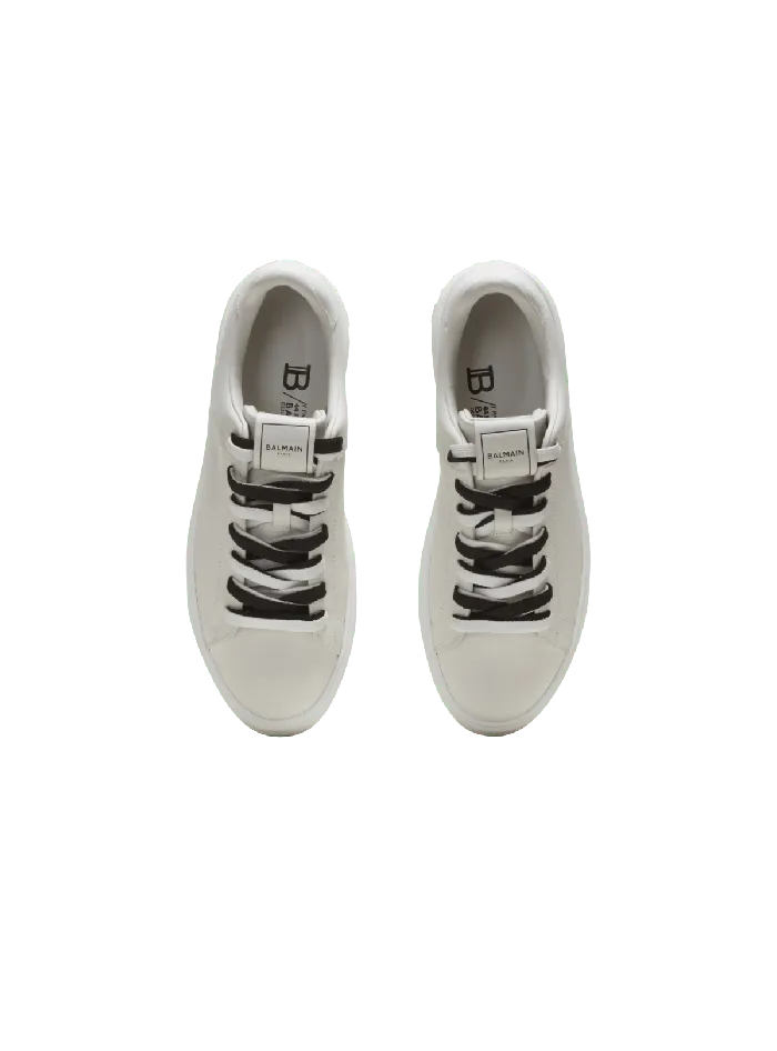 Balmain BCourt Smooth Leather Sneakers White Women Sneakers