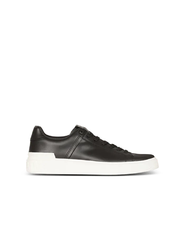 Balmain BCourt Trainers In Calfskin Multicolor Men Sneakers