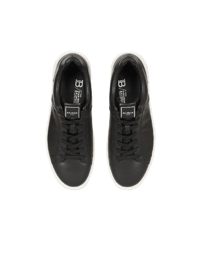 Balmain BCourt Trainers In Calfskin Multicolor Men Sneakers
