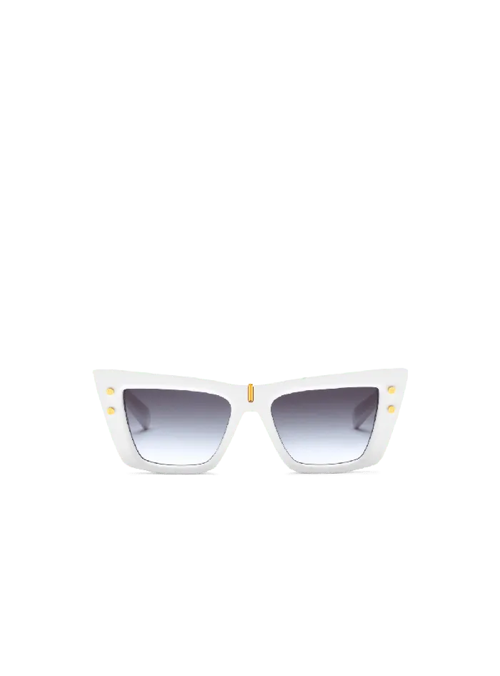 Balmain BEye Sunglasses White WomenMen Eyewear