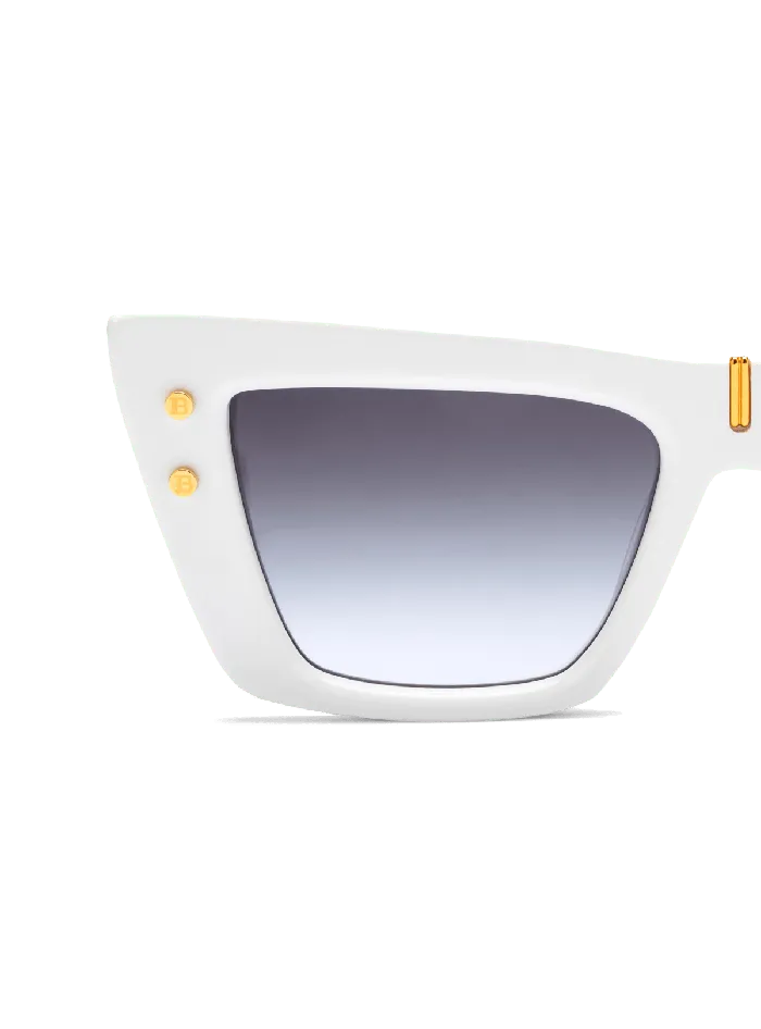 Balmain BEye Sunglasses White WomenMen Eyewear
