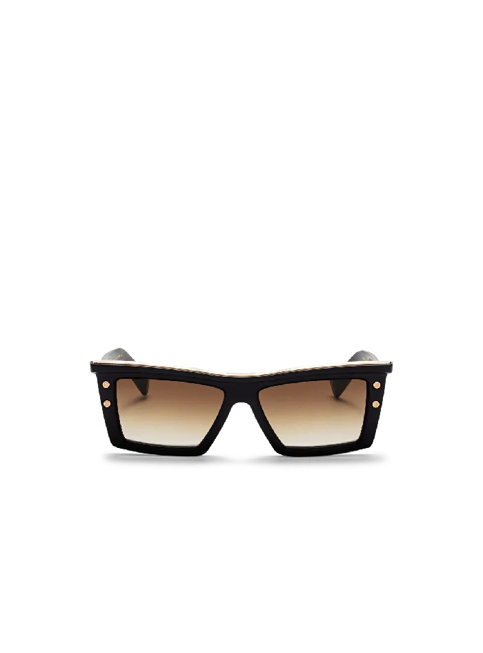 Balmain BVII Sunglasses Brown WomenMen Eyewear