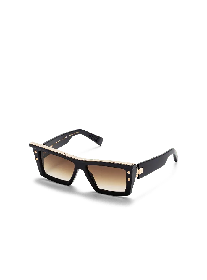 Balmain BVII Sunglasses Brown WomenMen Eyewear