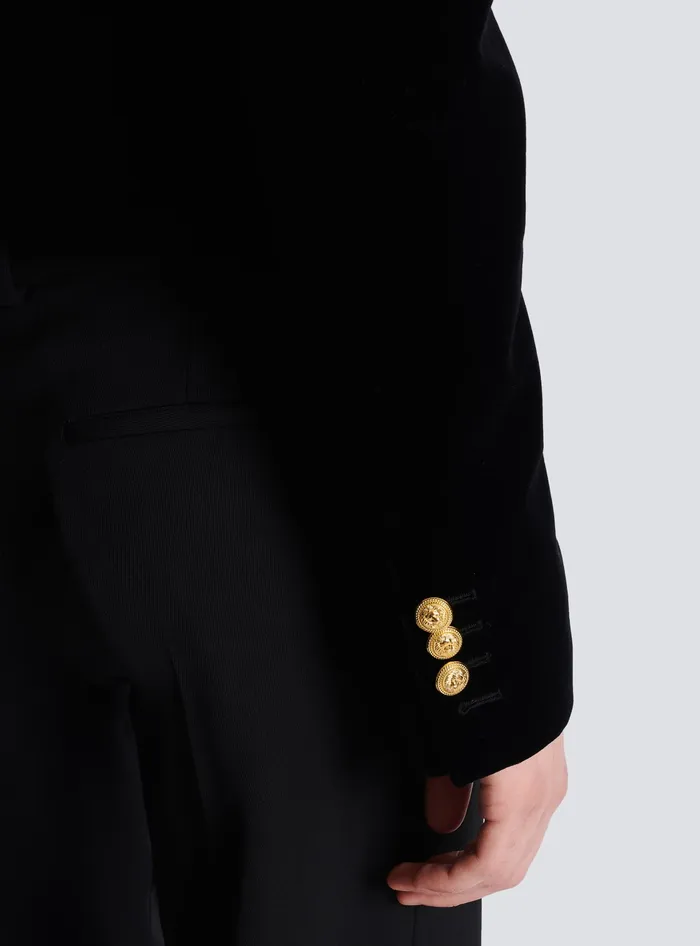 Balmain Brandenburg Jacket With Embroidery Gold Men Jackets And Blazers