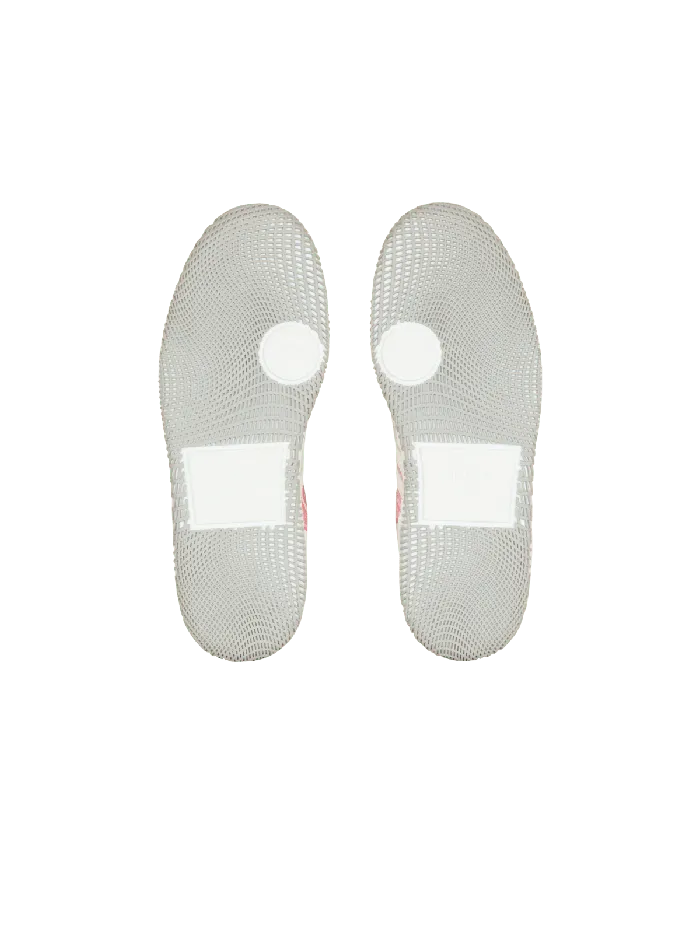 Balmain Calfskin Swan Trainers White Men Sneakers