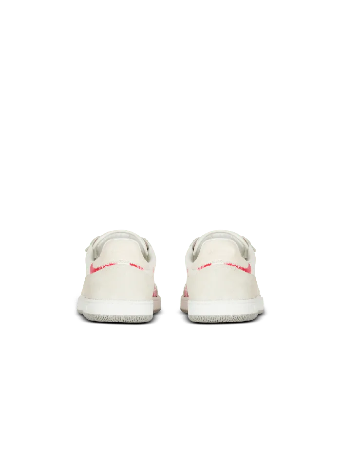 Balmain Calfskin Swan Trainers White Men Sneakers
