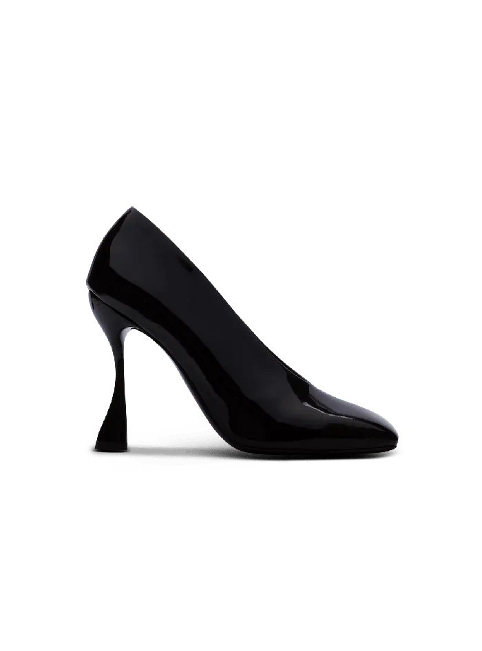 Balmain Eden Patent Leather Pumps Black Women High Heels and Pumps
