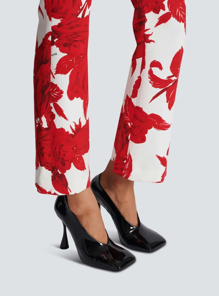 Balmain Eden Patent Leather Pumps Black Women High Heels and Pumps