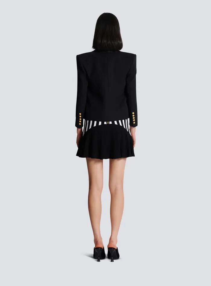 Balmain Edgetoedge 6button Jacket Black Women Jackets And Blazers