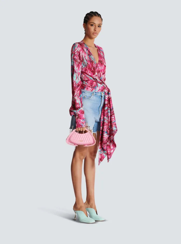 Balmain Jolie Madame Small Bag Pink Women Mini Bags