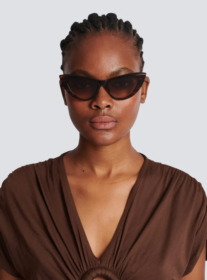 Balmain Jolie Sunglasses Brown Women Eyewear
