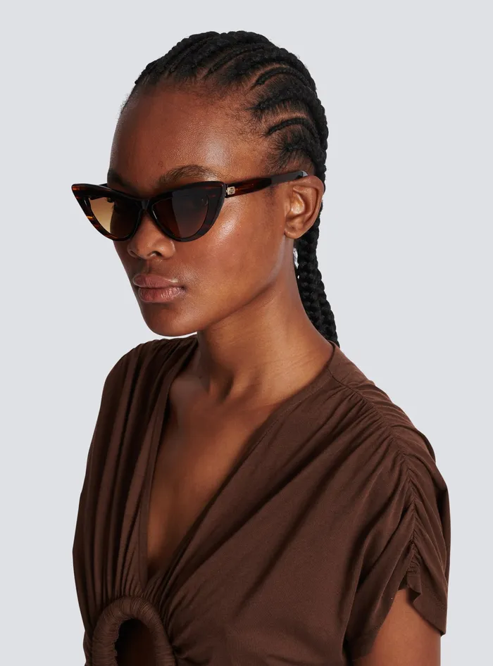 Balmain Jolie Sunglasses Brown Women Eyewear