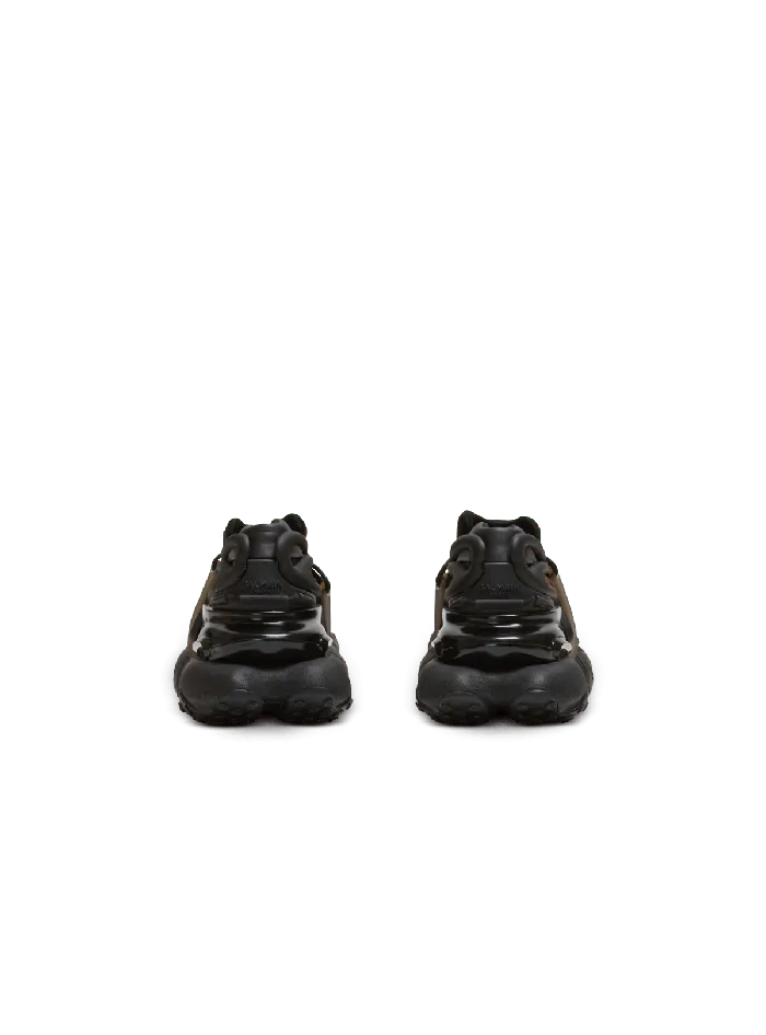 Balmain Leather Unicorn Lowtop Sneakers Black Women Sneakers