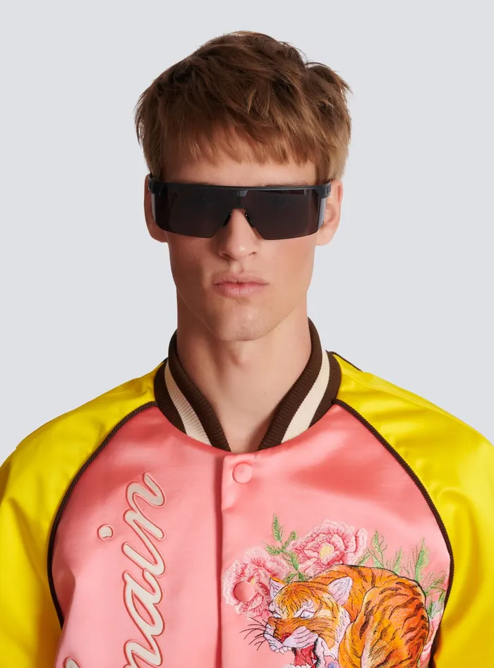 Balmain Major Sunglasses Black MenWomen Eyewear