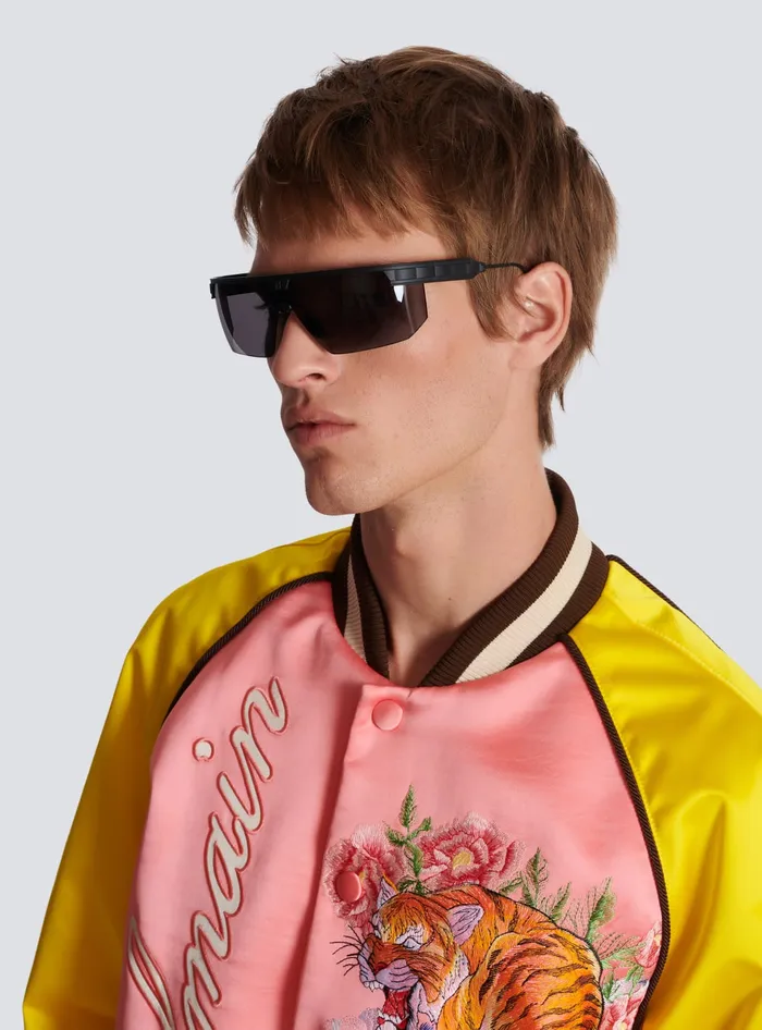 Balmain Major Sunglasses Black MenWomen Eyewear