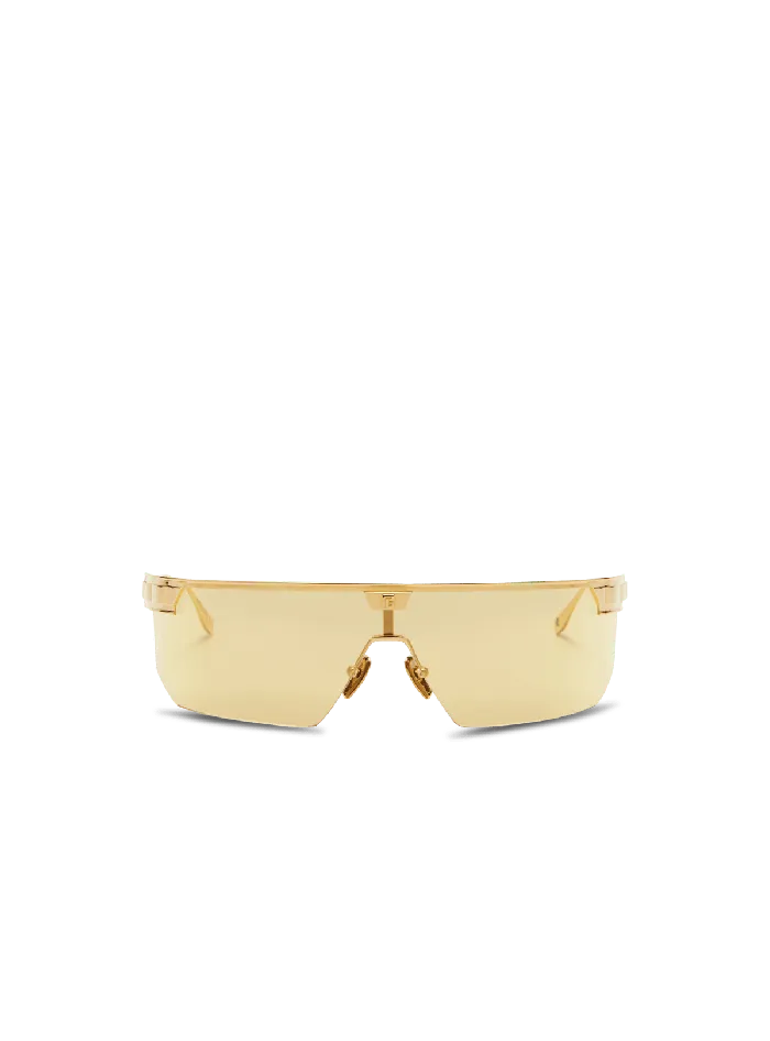 Balmain Major Sunglasses Yellow MenWomen Eyewear