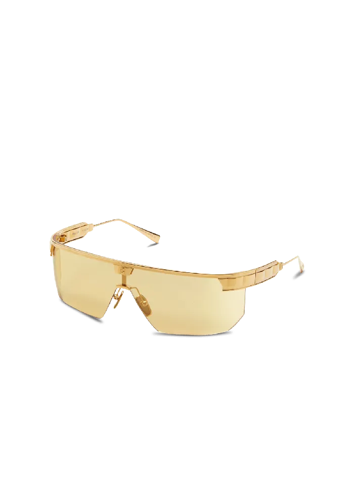 Balmain Major Sunglasses Yellow MenWomen Eyewear
