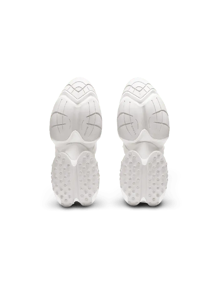 Balmain Neoprene And Leather Unicorn Lowtop Sneakers White Men Sneakers