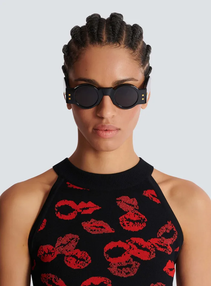 Balmain Olivier Sunglasses Black WomenMen Eyewear