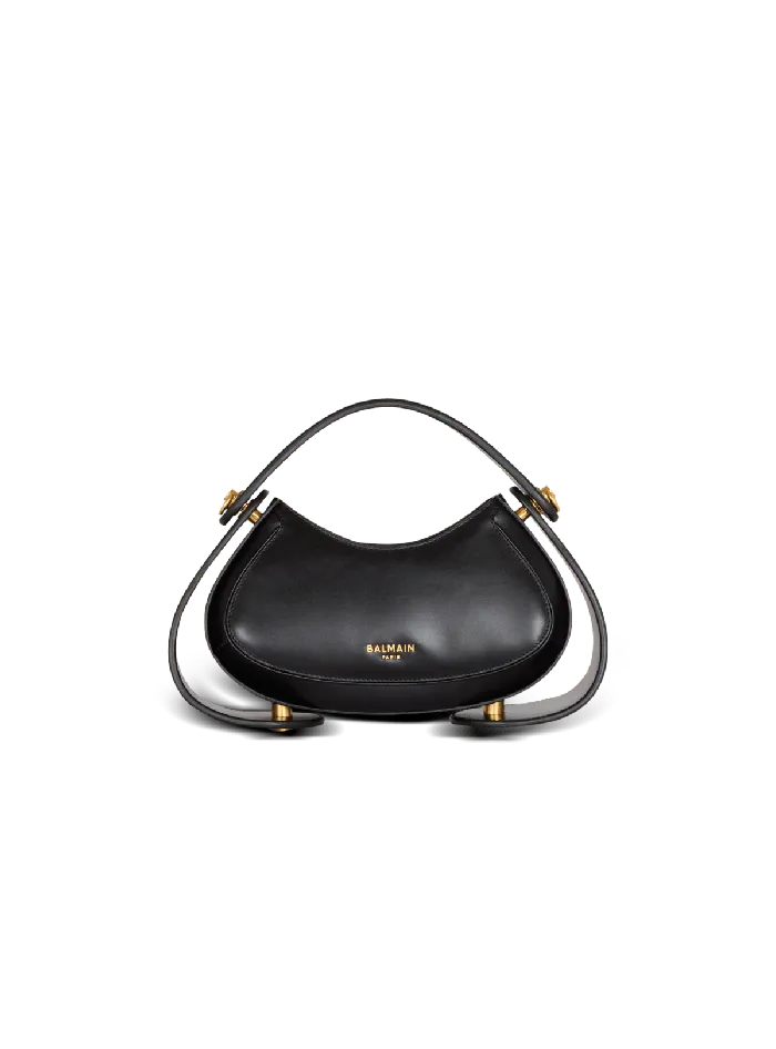 Balmain Small Jolie Madame Bag In Box Leather Black Women Handbags