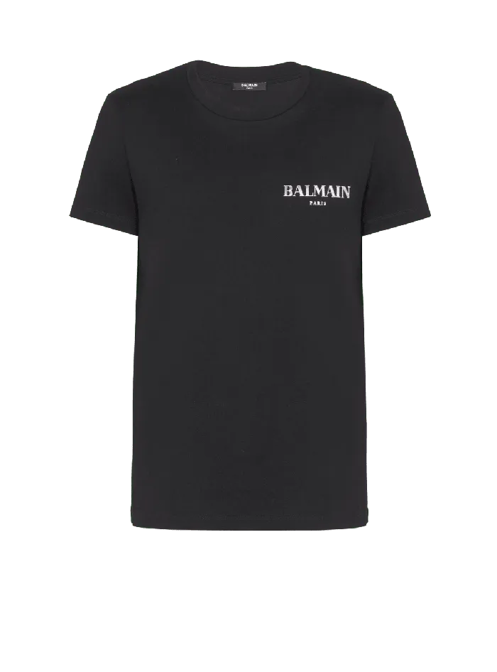 Balmain Vintage Shortsleeved Tshirt Black Men TShirts