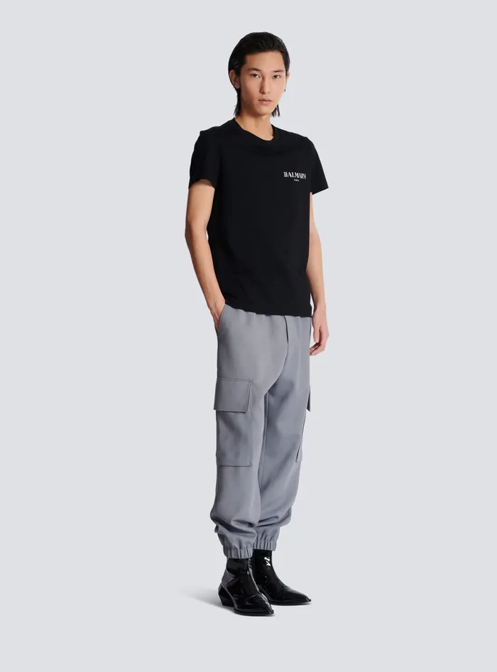 Balmain Vintage Shortsleeved Tshirt Black Men TShirts