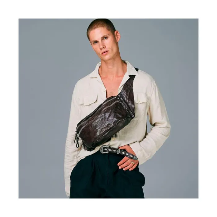 Belt Bags Men Campomaggi Easy Brown Belt Bags Men Campomaggi Easy Brown