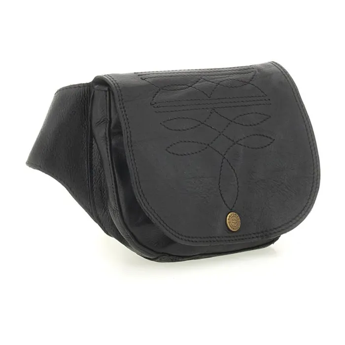 Belt Bags Women Campomaggi Agata Black Belt Bags Women Campomaggi Agata Black
