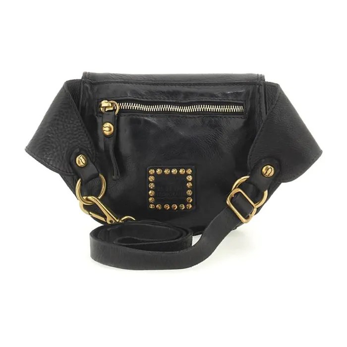 Belt Bags Women Campomaggi Agata Black Belt Bags Women Campomaggi Agata Black
