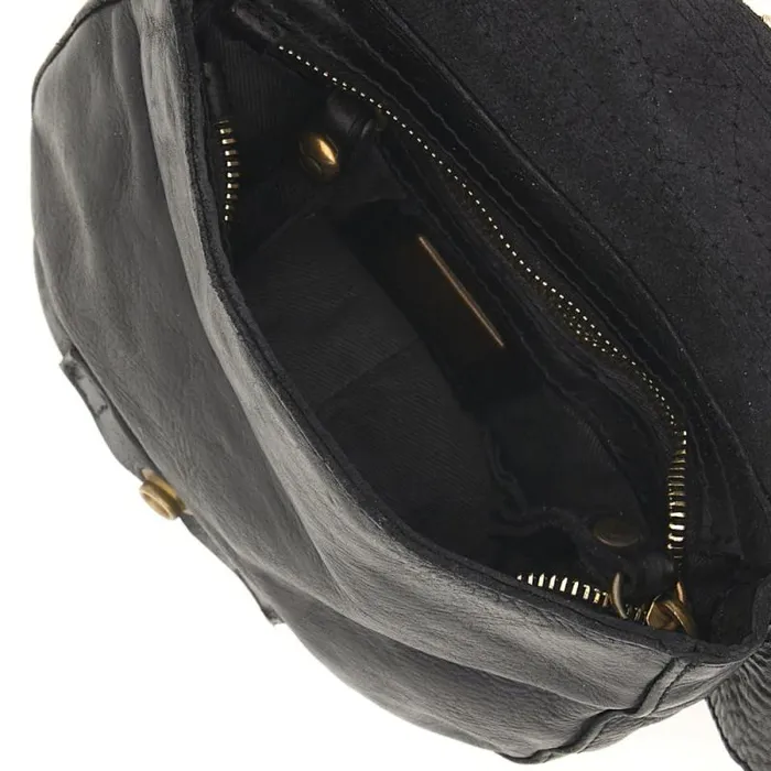 Belt Bags Women Campomaggi Agata Black Belt Bags Women Campomaggi Agata Black