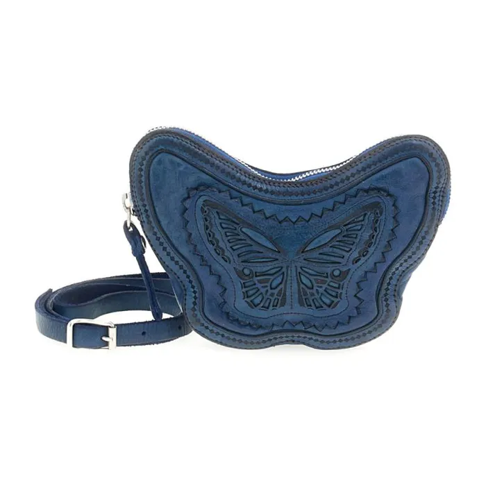 Belt Bags Women Campomaggi Diamante Blue