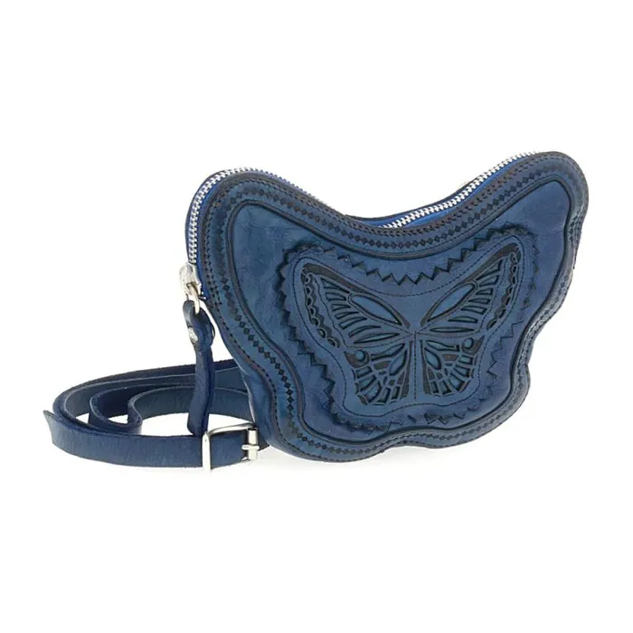 Belt Bags Women Campomaggi Diamante Blue