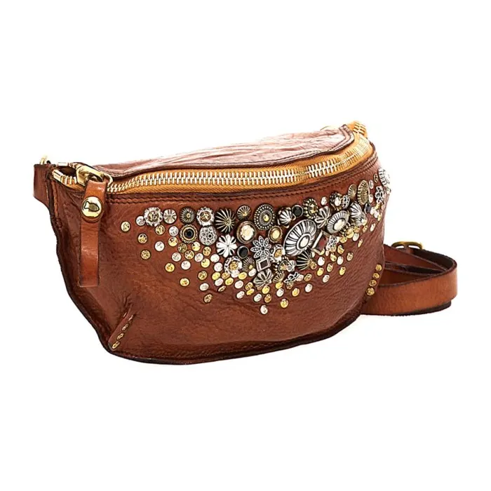 Belt Bags Women Campomaggi Diamante Cognac