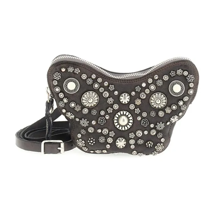 Belt Bags Women Campomaggi Diamante Grey
