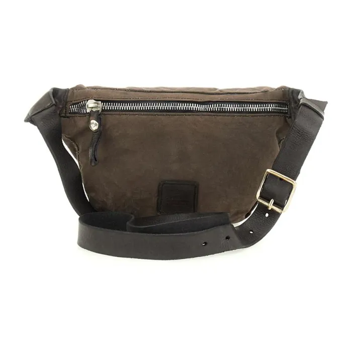 Belt Bags WomenMen Campomaggi Saturno Grey Belt Bags WomenMen Campomaggi Saturno Grey