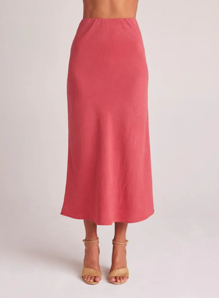 Bias Midi Skirt 8211 Riviera Red Women Bella Dahl Skirts Bias Midi Skirt 8211 Riviera Red Women Bella Dahl Skirts