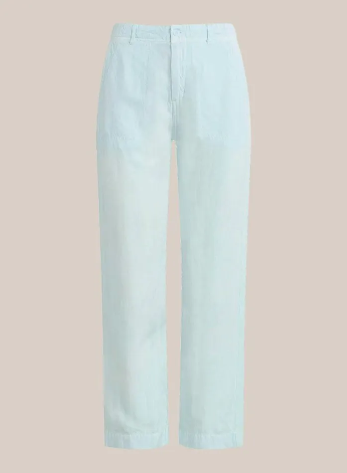 Blakely Utility Wide Leg Crop 8211 Coastal Sky Women Bella Dahl Pants