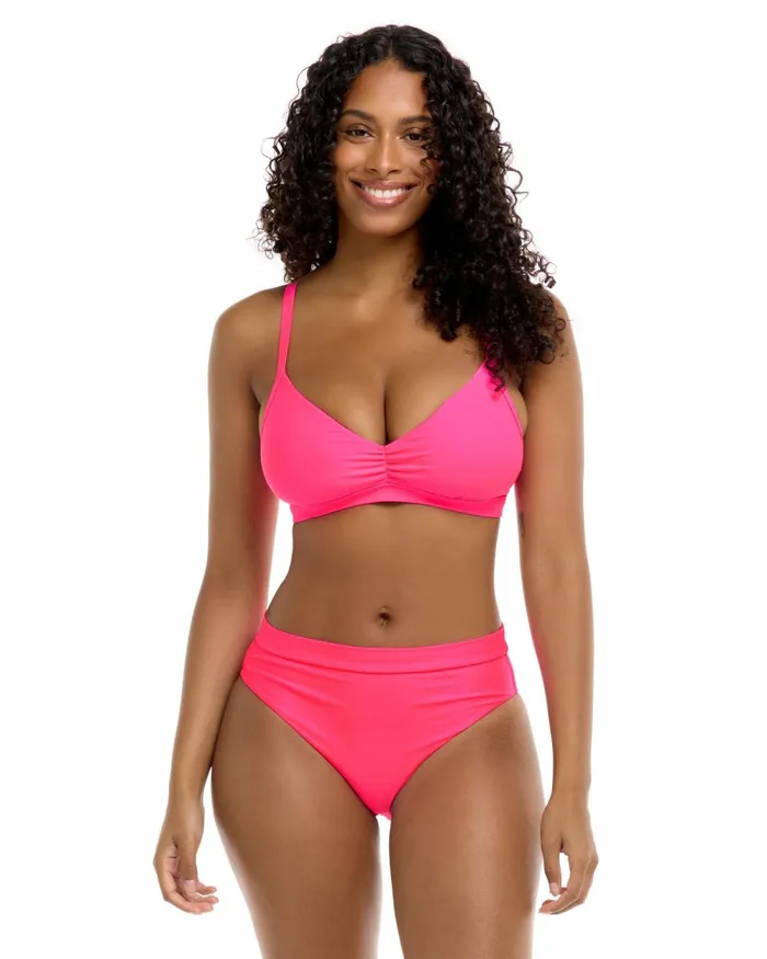 Body Glove DF Cup Tops Smoothies Drew DF Cup Bikini Top 8211 Bubble Gum 8211 Women Body Glove DF Cup Tops Smoothies Drew DF Cup Bikini Top 8211 Bubble Gum 8211 Women
