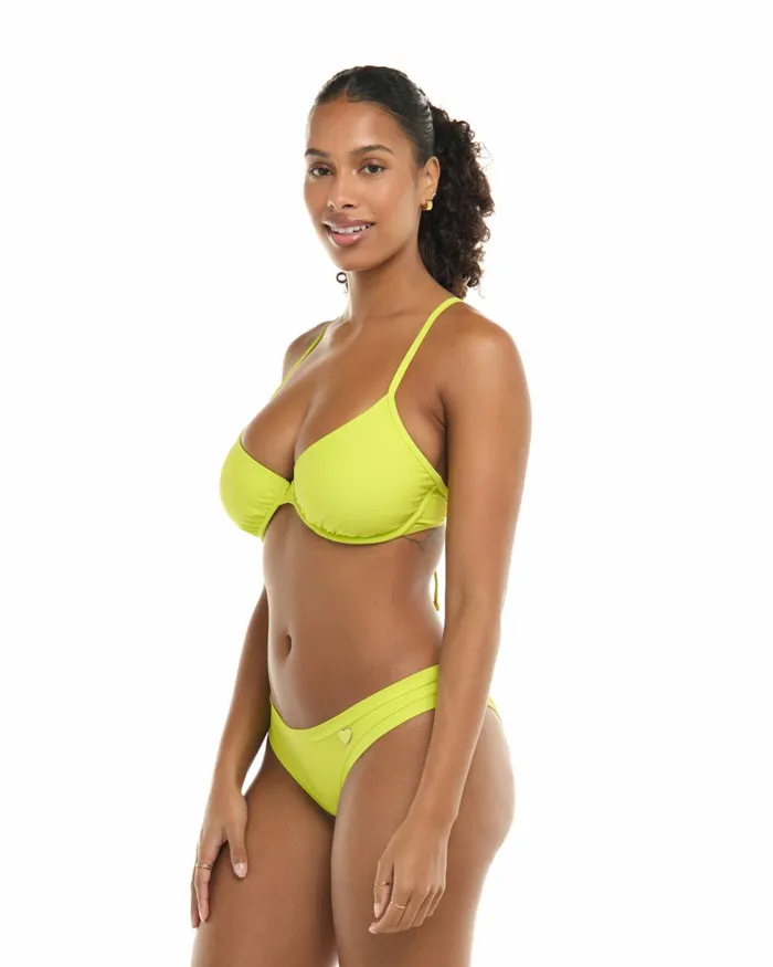 Body Glove DF Cup Tops Smoothies Solo DF Cup Bikini Top 8211 Key Lime 8211 Women