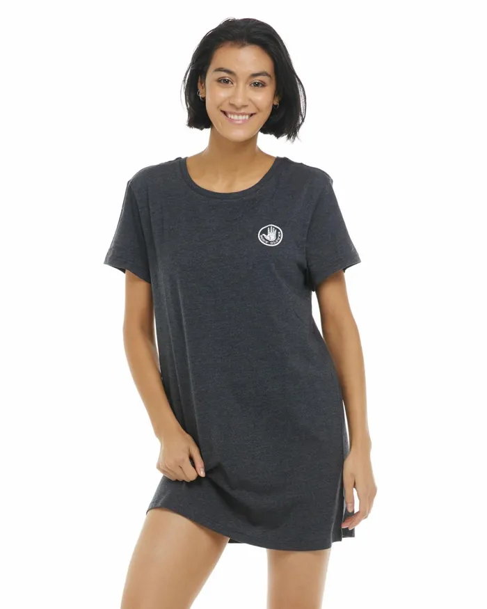 Body Glove Dresses Brielle TShirt Dress 8211 Heather Grey 8211 Men