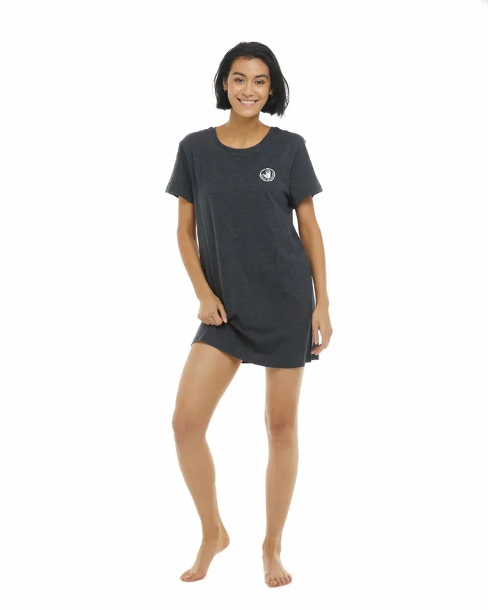 Body Glove Dresses Brielle TShirt Dress 8211 Heather Grey 8211 Men