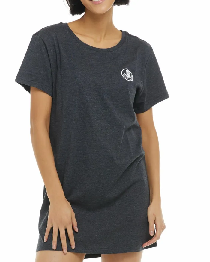 Body Glove Dresses Brielle TShirt Dress 8211 Heather Grey 8211 Men