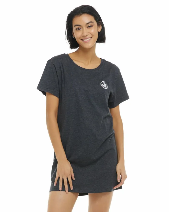 Body Glove Dresses Brielle TShirt Dress 8211 Heather Grey 8211 Men