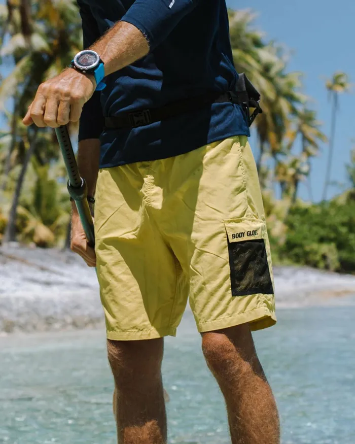 Body Glove Hybrid Shorts Cargo Trail Shorts 8211 Chartreuse 8211 Men