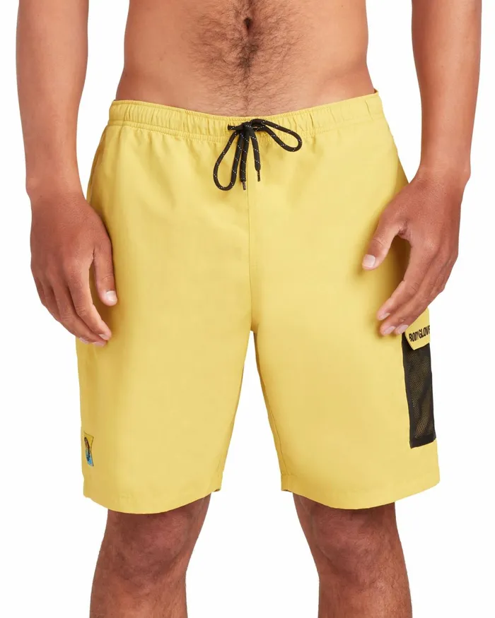 Body Glove Hybrid Shorts Cargo Trail Shorts 8211 Chartreuse 8211 Men